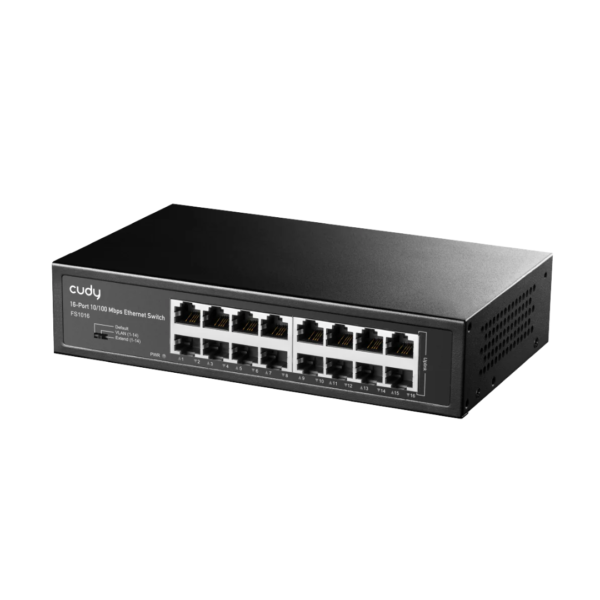 Cudy 16-Port 10/100 Mbps Metal Switch FS1016