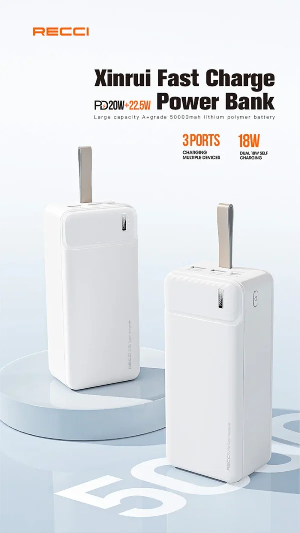 Recci Powerbank 50000mAh RPB-P41 - Image 7