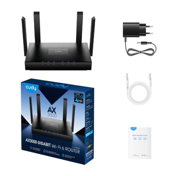 Cudy AX3000 Gigabit Wi-Fi 6 Mesh Router WR3000 - Image 2