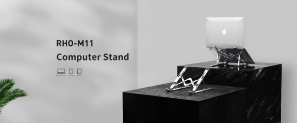 Recci Laptop Holder RHO-M11 - Silver - Image 5