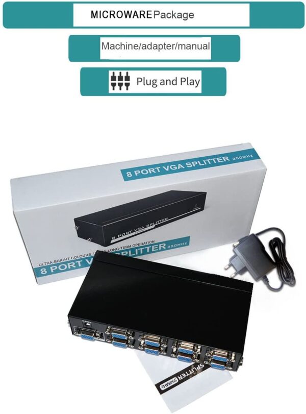 8 Port VGA Splitter - Image 5