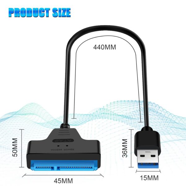 USB 3.0 to SATA Adapter Cable for 2.5" and SSD - Image 8