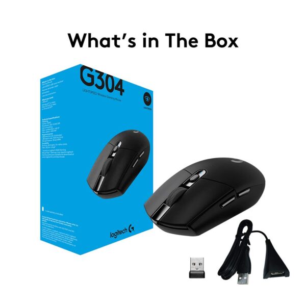 Logitech G304 Lightspeed Wireless Mouse - Image 2