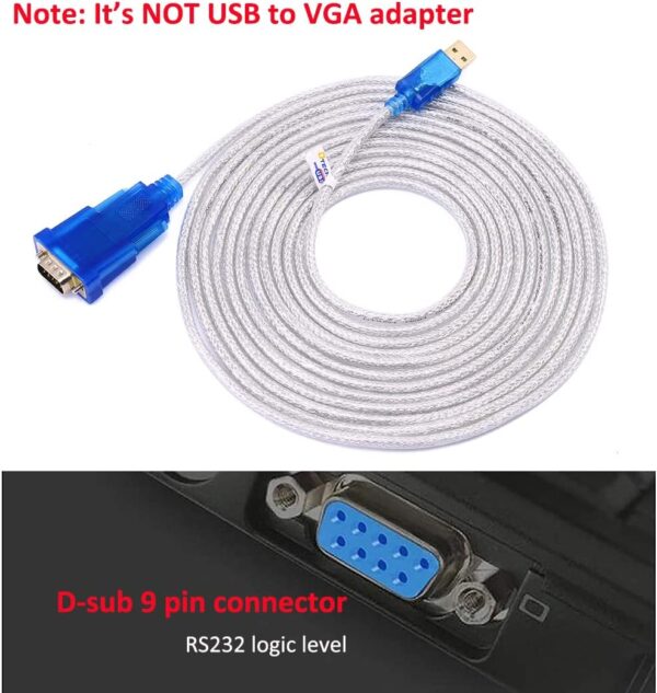 Usb to RS232 Cable [male/male] - Image 7