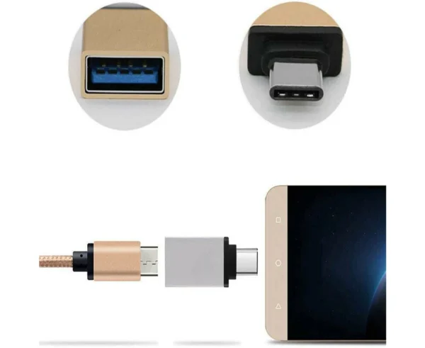 Usb-C Otg Data Adapter Usb Type C Male To Usb A Female Converter - Image 4