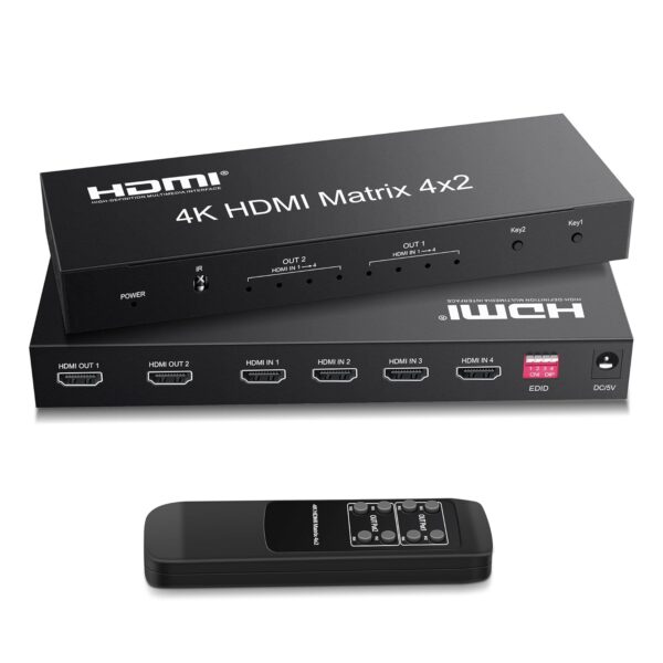 HDMI Matrix 2*4 (4k@60Hz)