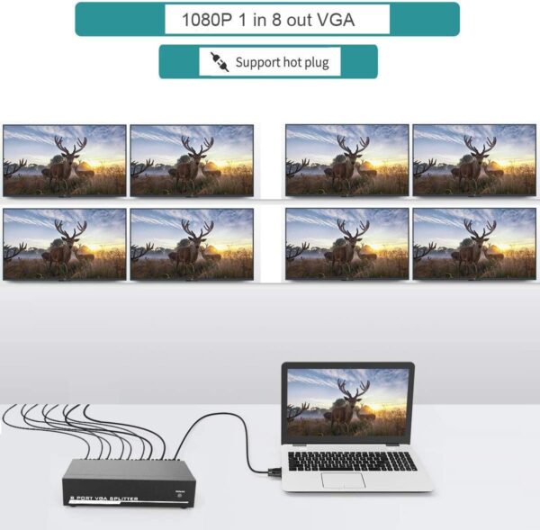 8 Port VGA Splitter - Image 8