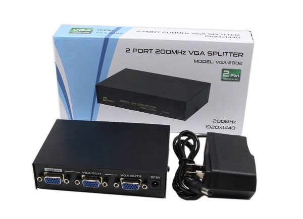 2 Ports VGA Video Splitter - Image 5