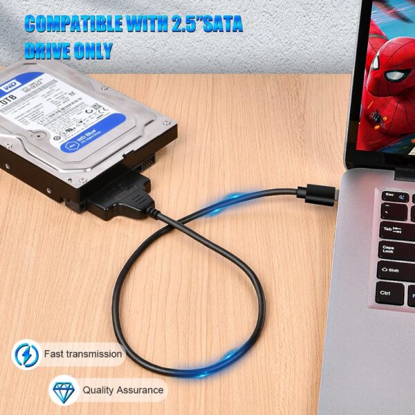 USB 3.0 to SATA Adapter Cable for 2.5" and SSD - Image 9