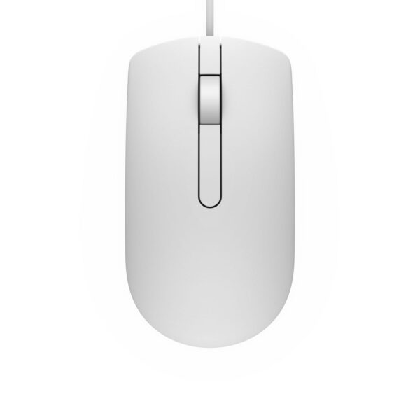 Dell Optical Wired Mouse (white) - MS116