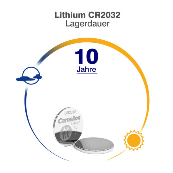 Camelion 3V Lithium Battery CR2032 - Image 5