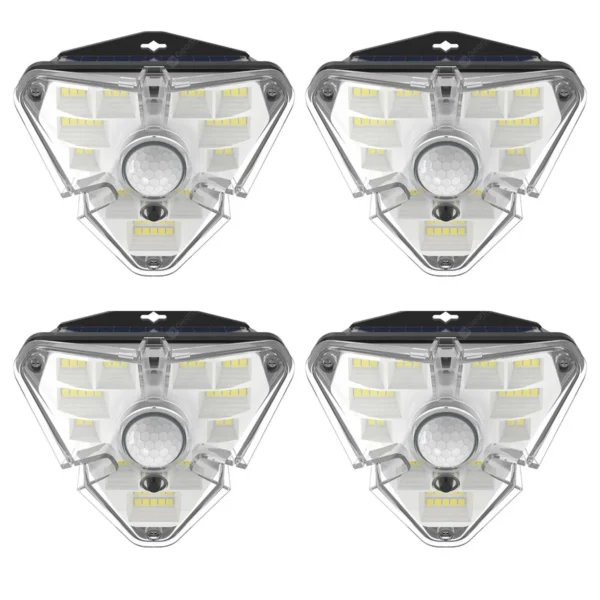 Baseus Energy Collection Solar Energy Wall Lamp- 4PCS