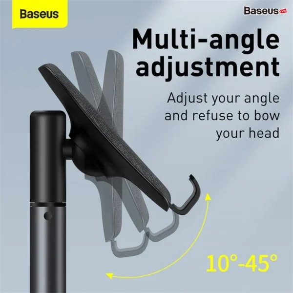 Baseus Indoorsy Youth Tablet Desk Stand (Telescopic Version) Black - Image 3