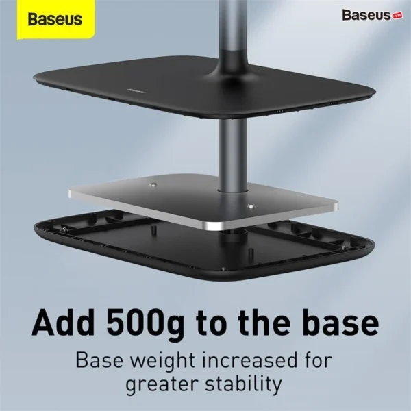 Baseus Indoorsy Youth Tablet Desk Stand (Telescopic Version) Black - Image 2